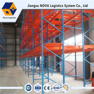 Warehouse Storage Push Back Racking na may Ce Certificated